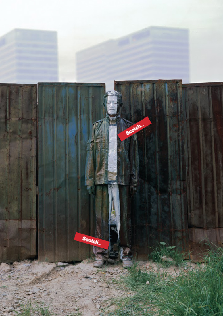 Серия рекламных плакатов для Scotch.