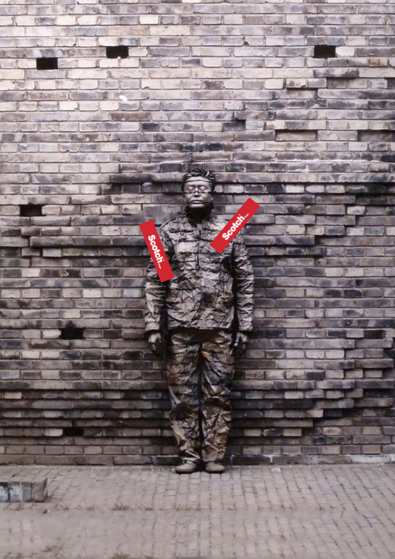 Серия рекламных плакатов для Scotch.