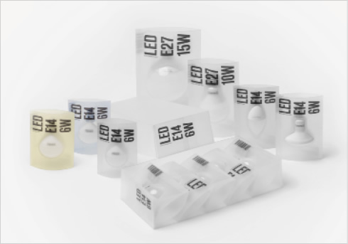 Проект упаковки светодиодных ламп.