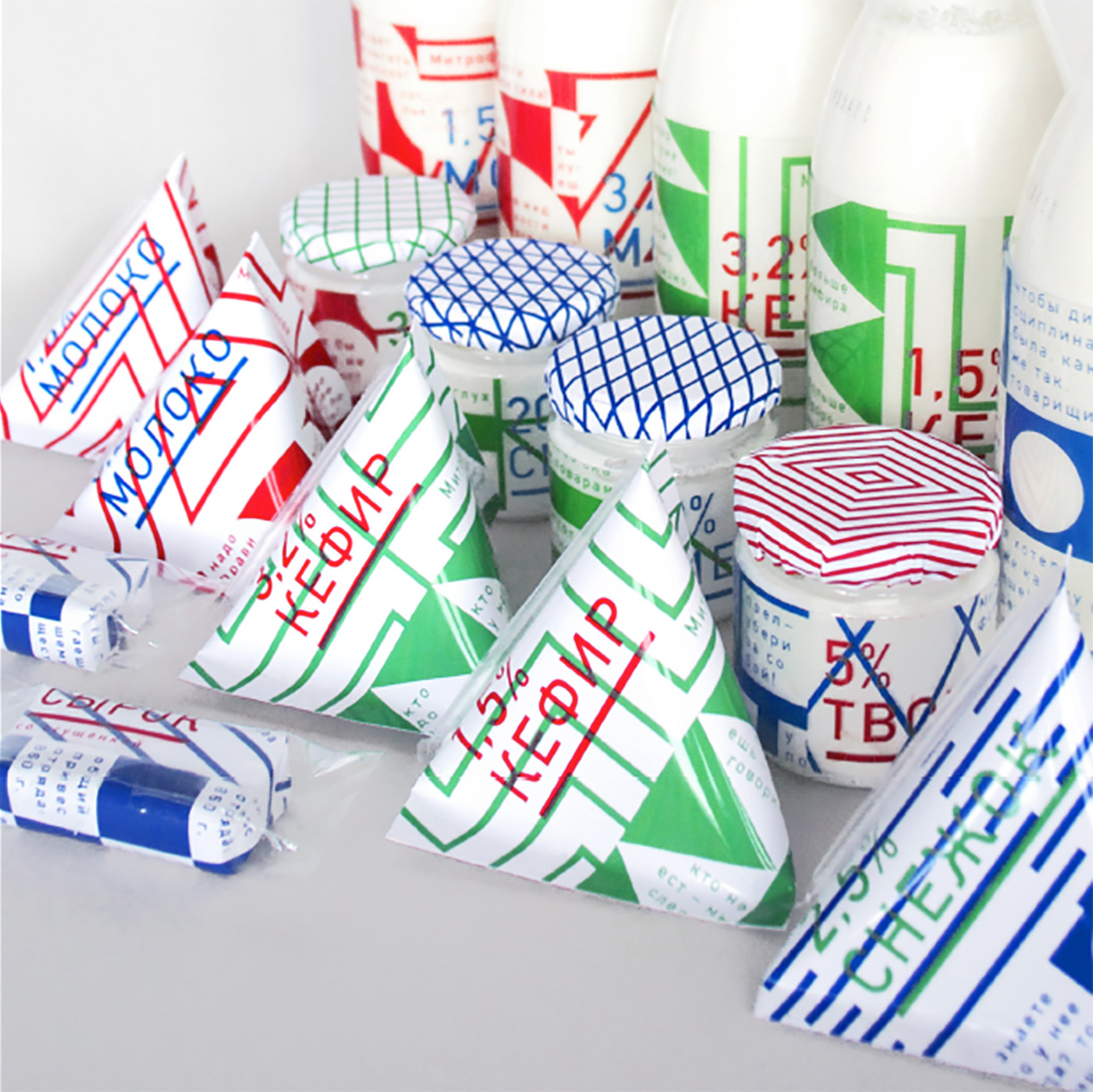 Проект упаковки молочной продукции.