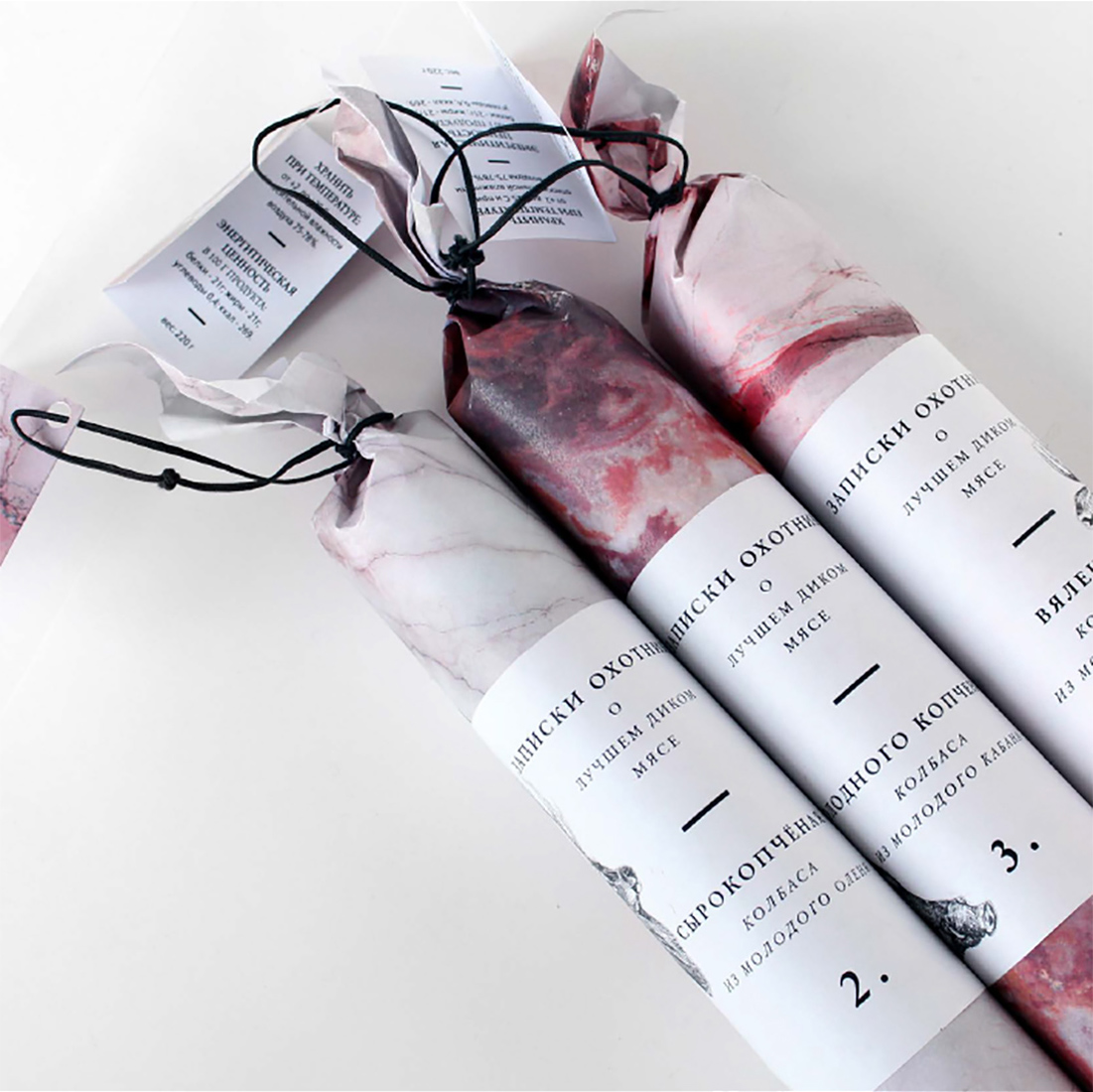 Проект упаковки мясной продукции «Записки охотника».