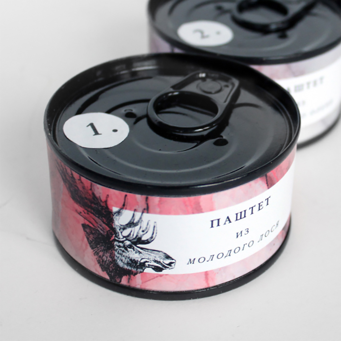 Проект упаковки мясной продукции «Записки охотника».