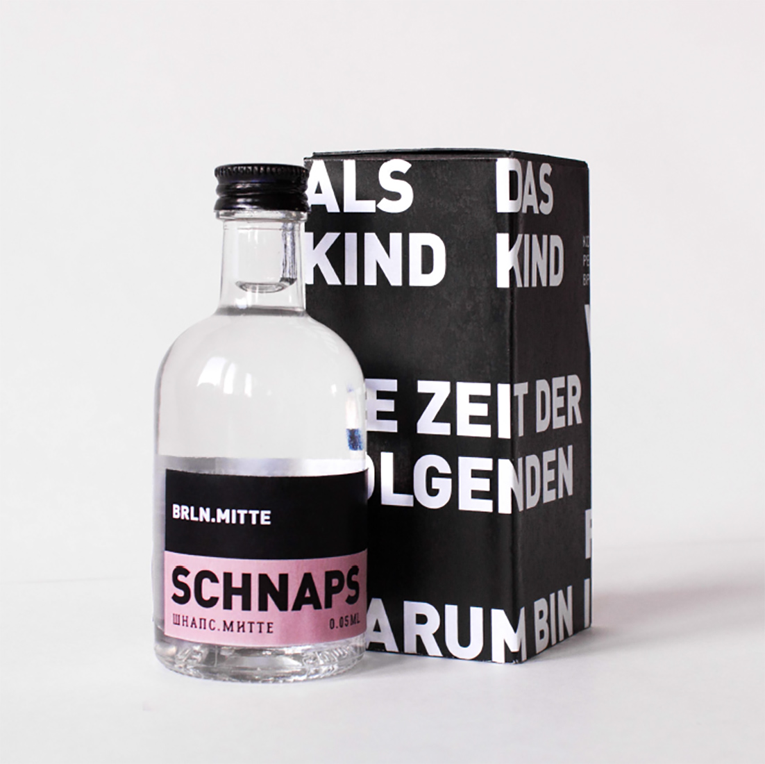 Проект упаковки алкогольного напитка «Schnaps».