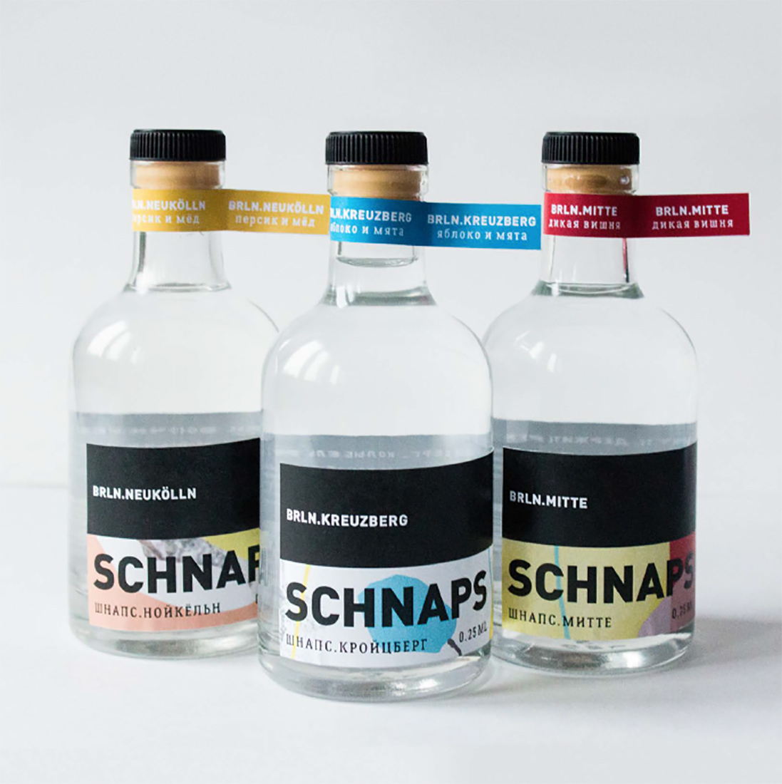 Проект упаковки алкогольного напитка «Schnaps».