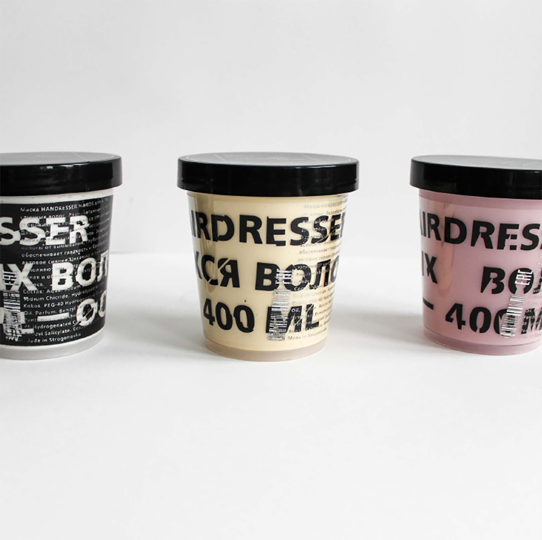 Проект упаковки средств для ухода за волосами «Hairdresser hands».