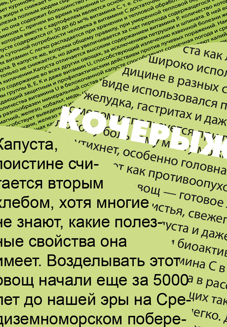 Визуальное исследование объекта: капуста.