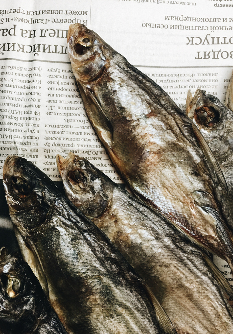 Визуальное исследование объекта: рыба.