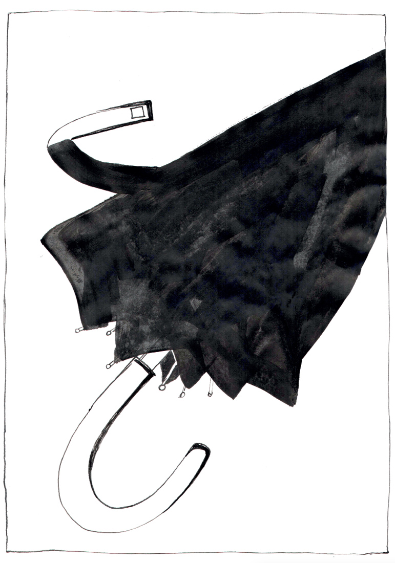 Визуальное исследование объекта: зонт.