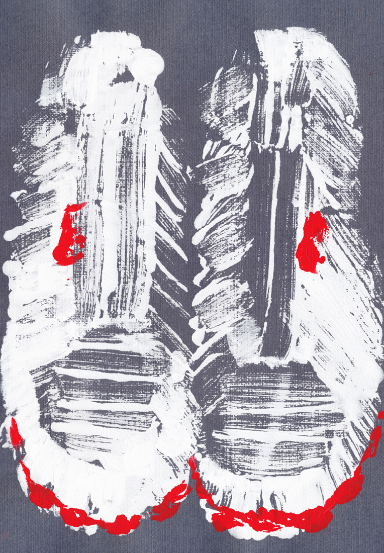 Визуальное исследование объекта: кеды.