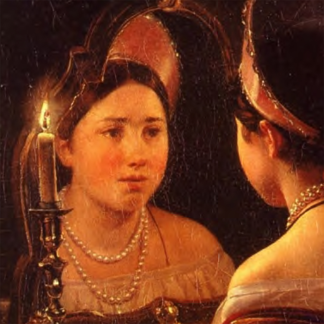 Визуальное исследование объекта: зеркало.