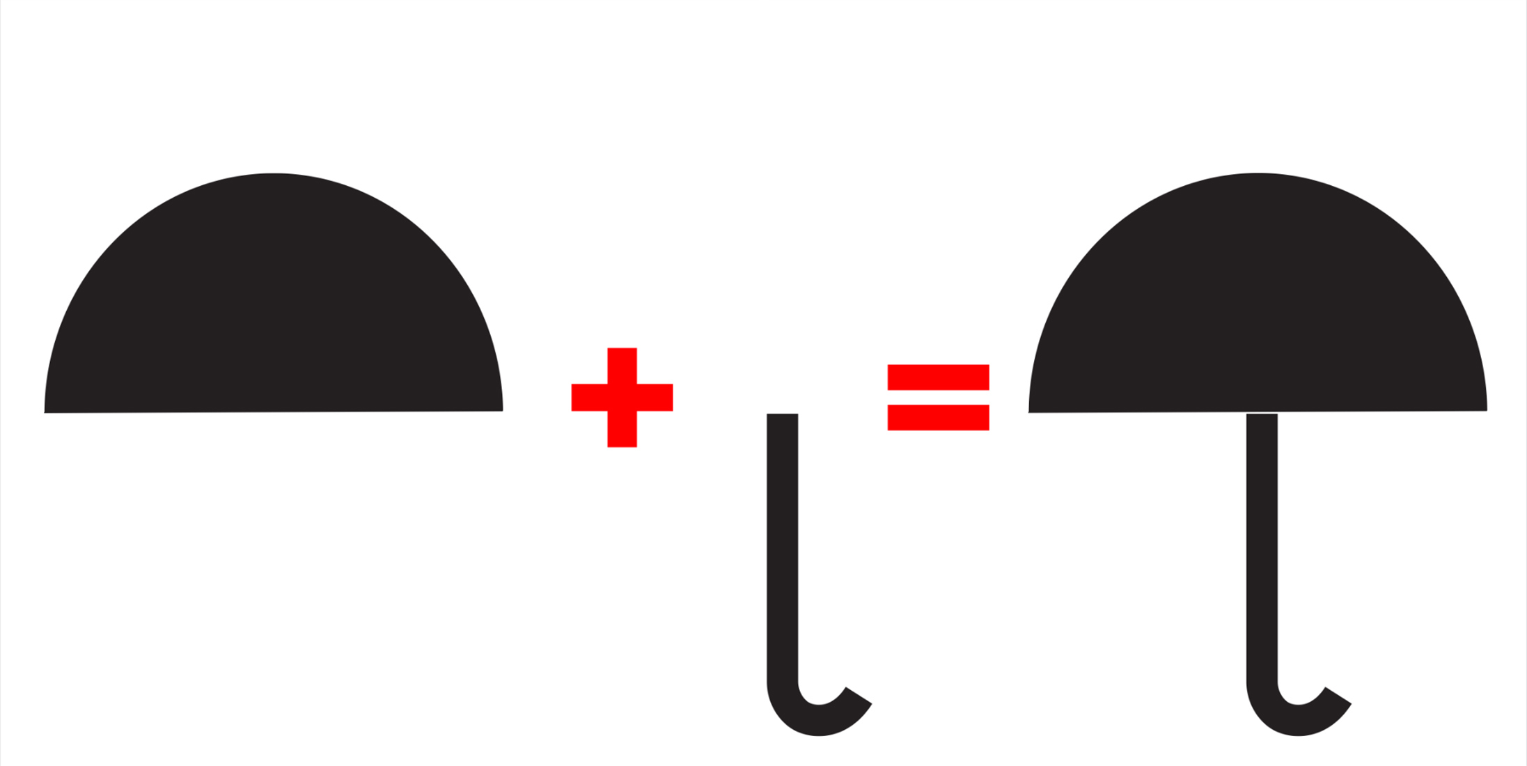 Визуальное исследование объекта: зонт.