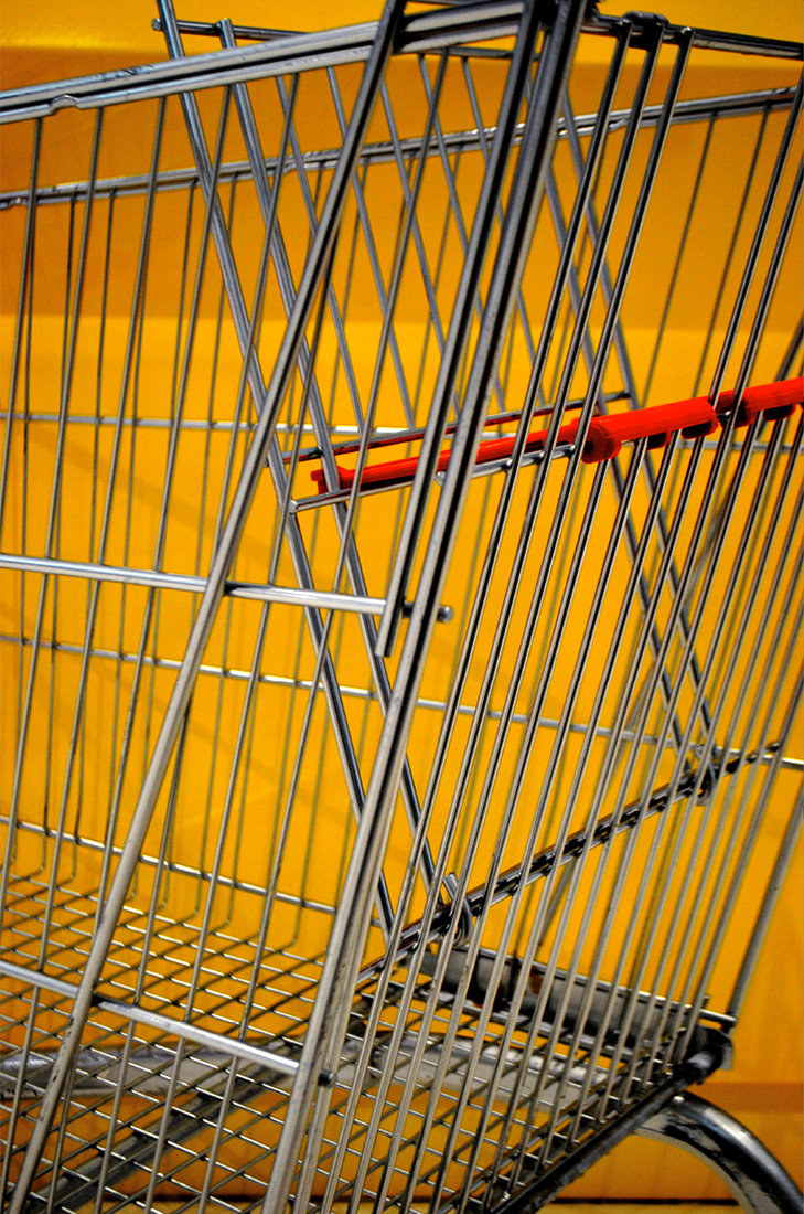 Визуальное исследование объекта: тележка.