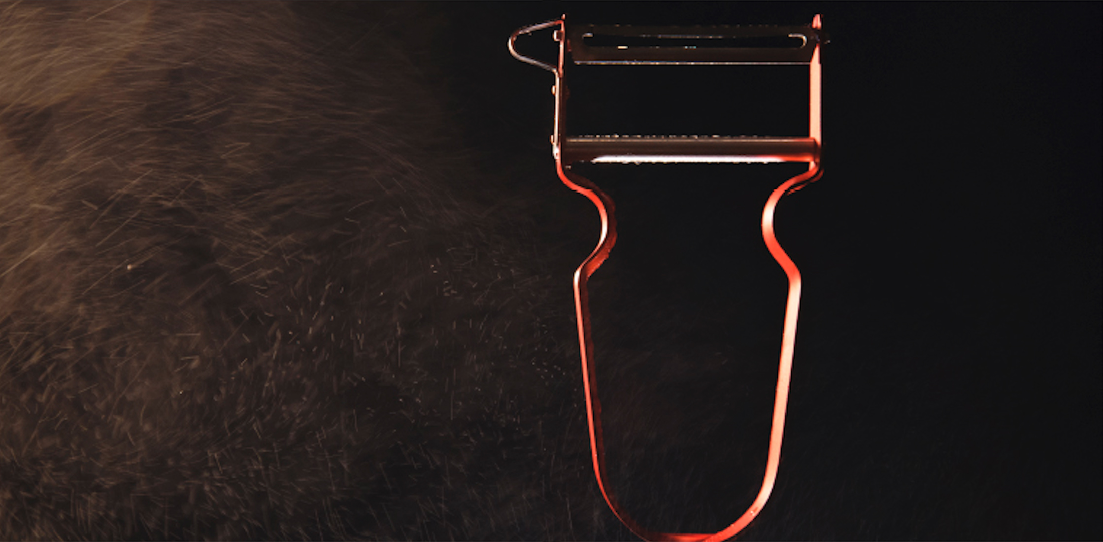 Визуальное исследование объекта: овощечистка.