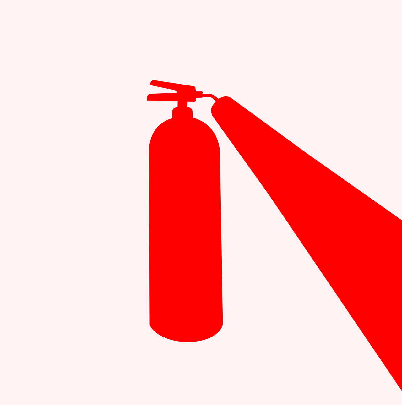 Визуальное исследование объекта: огнетушитель.