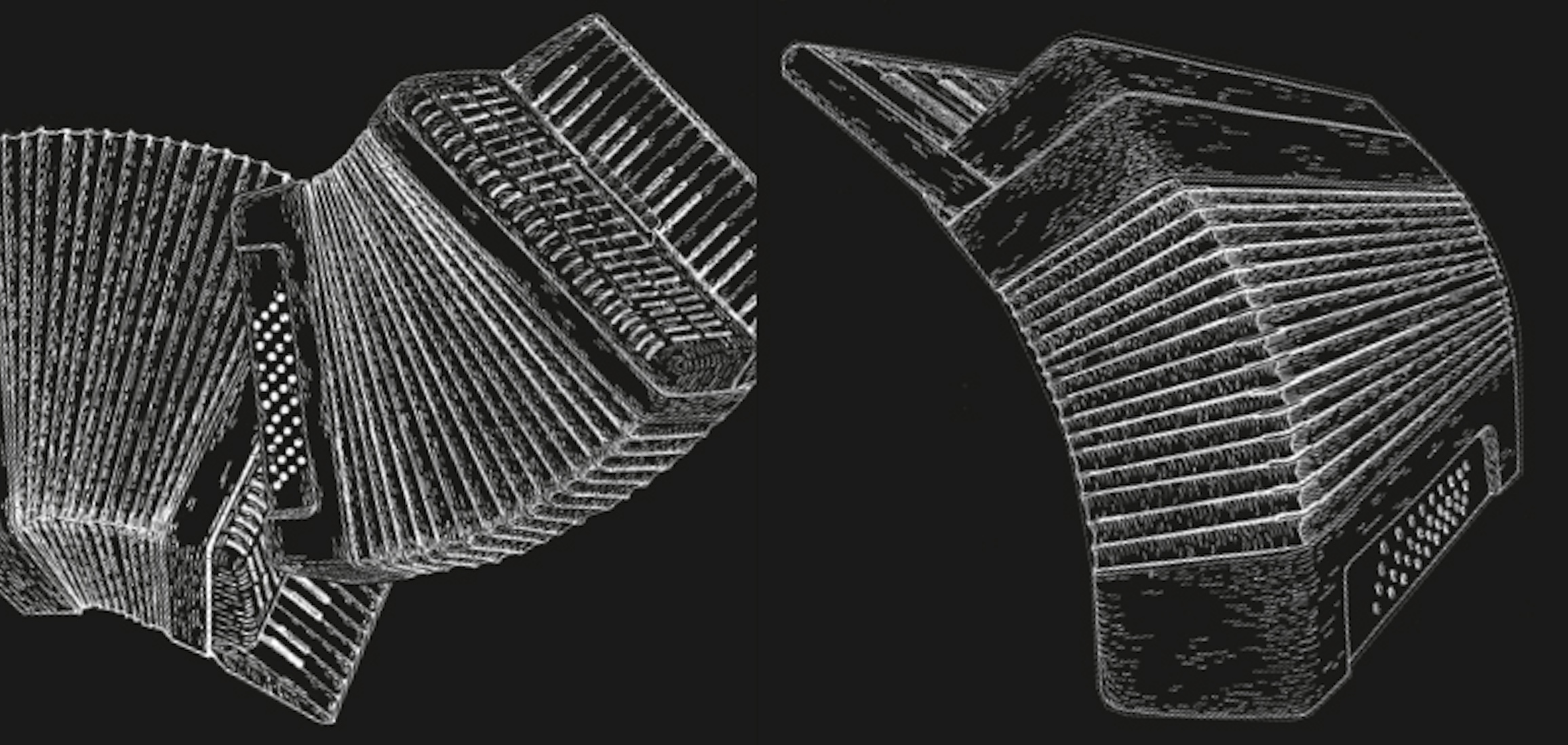 Визуальное исследование объекта: аккордеон.