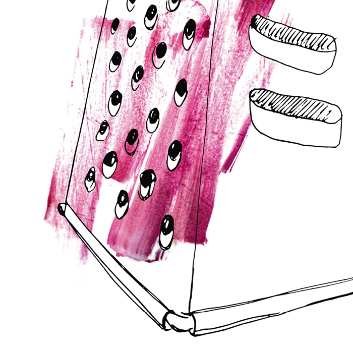 Визуальное исследование объекта: тёрка.