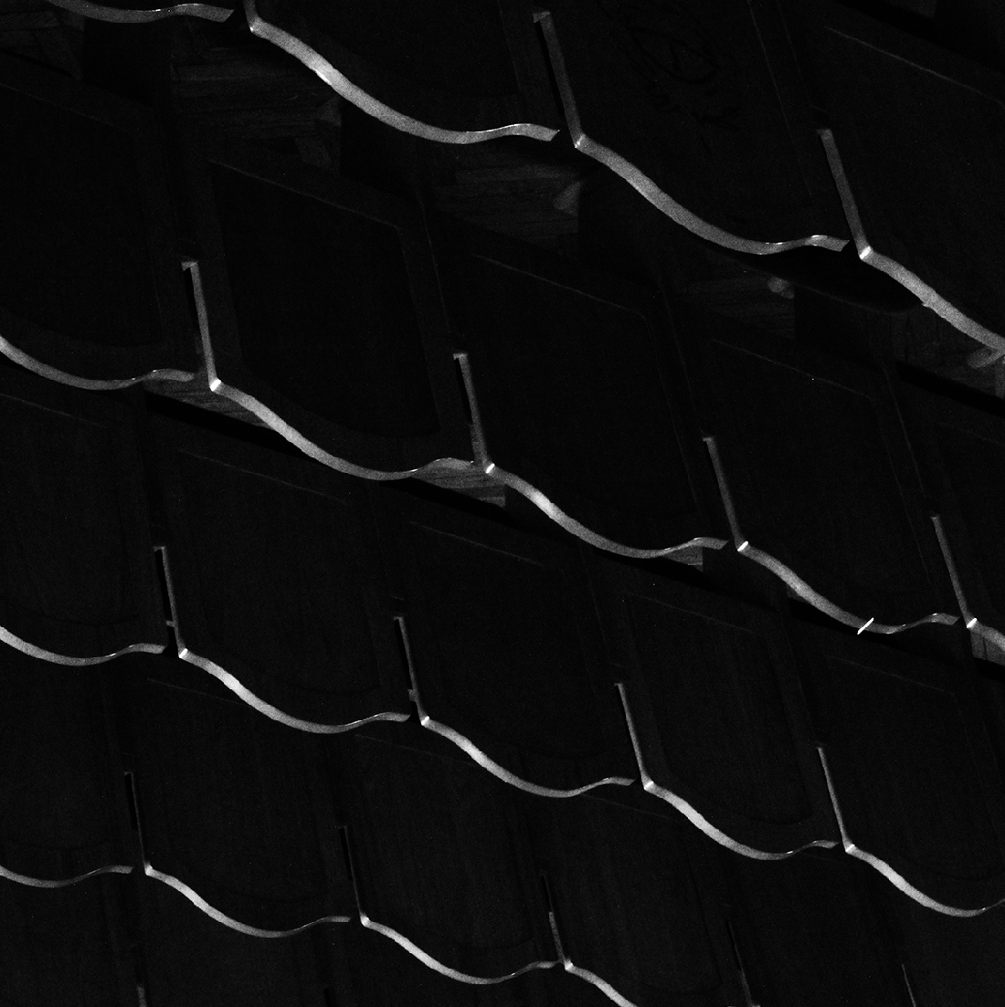 Визуальное исследование объекта: тушь.