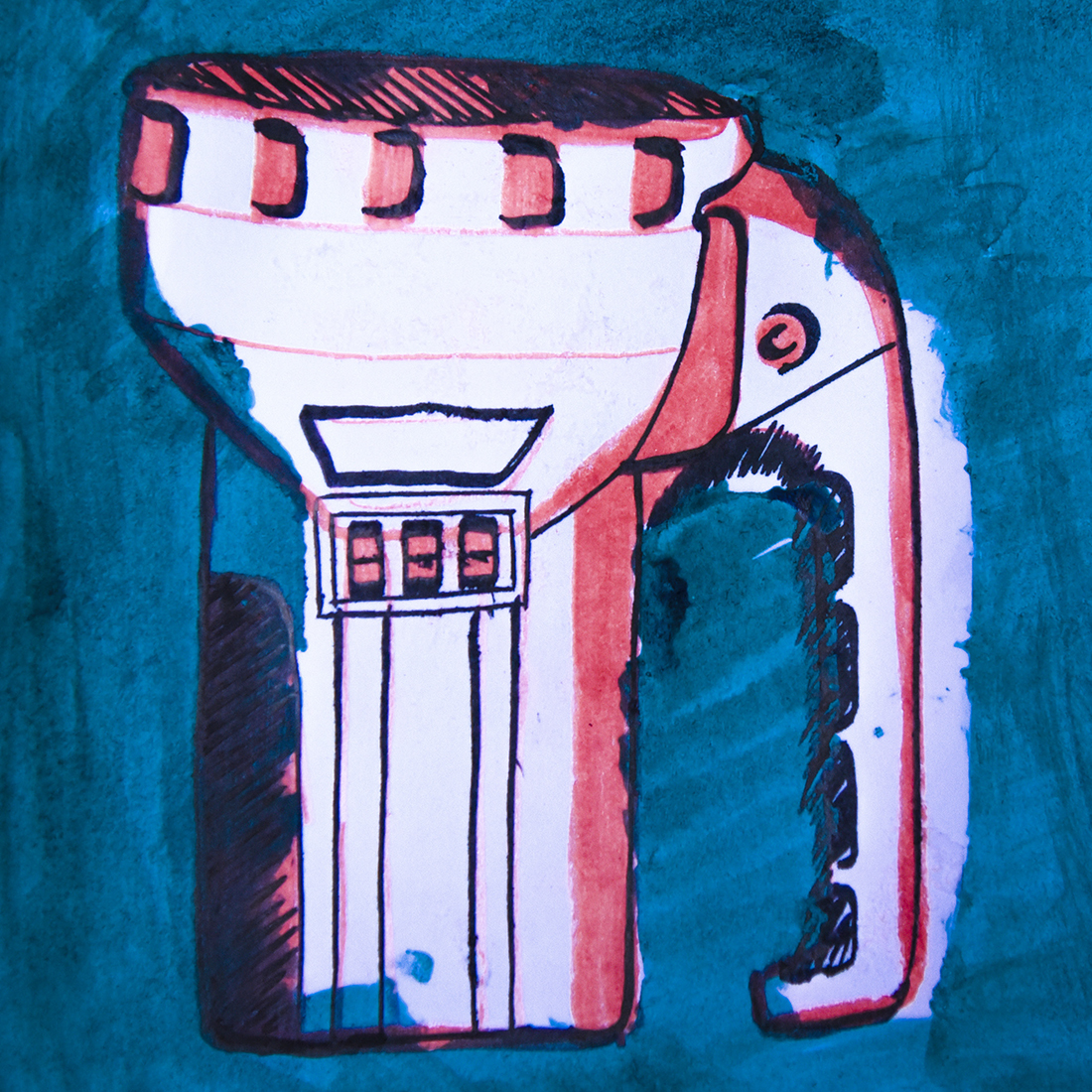 Визуальное исследование объекта: фонарь.